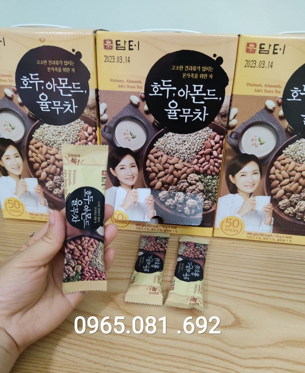 Cải thiện thể chất với bột ngũ cốc dinh dưỡng Damtuh Hàn Quốc