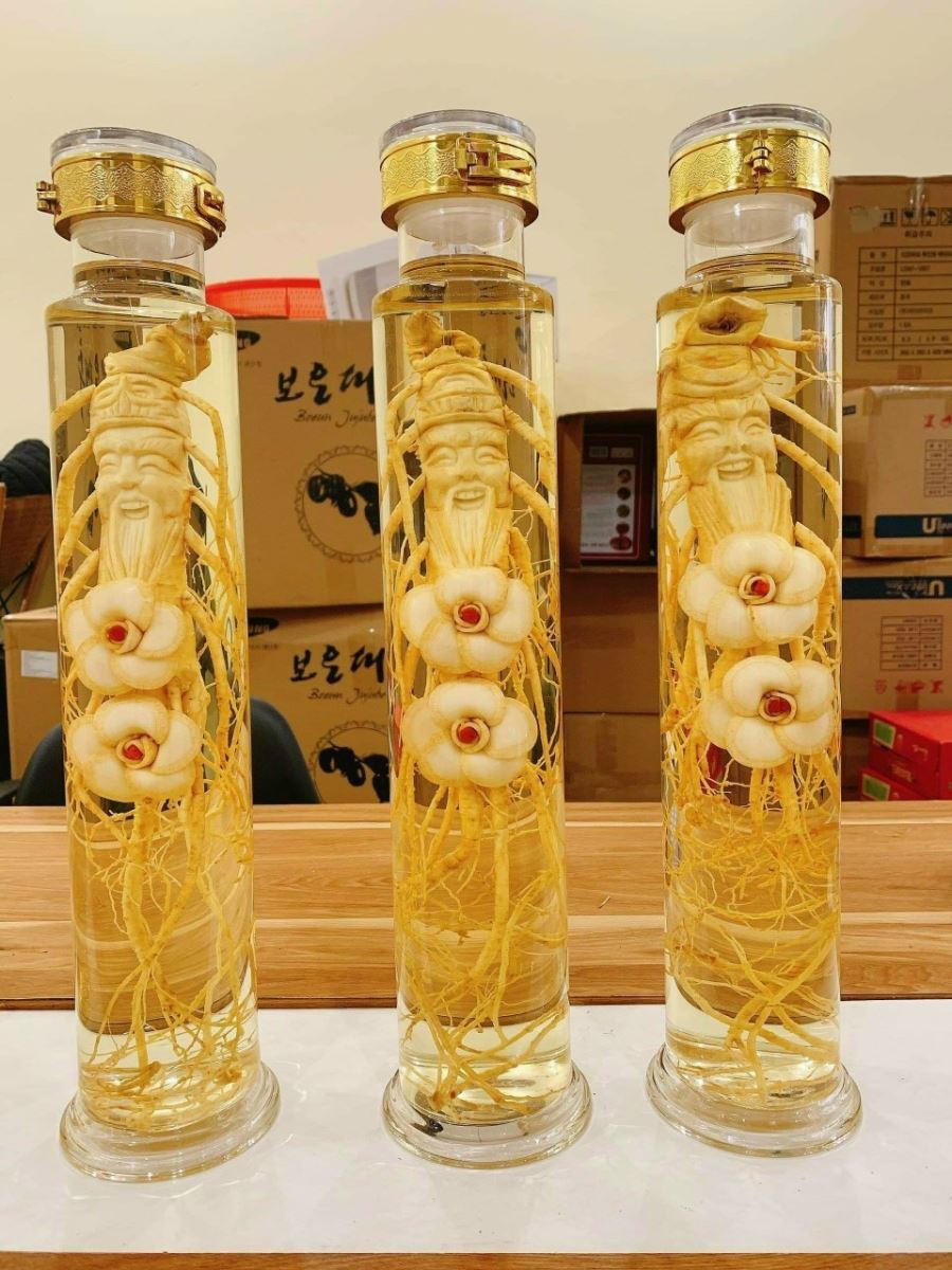Công dụng và dướng dẫn sử dụng rượu sâm Hàn Quốc đúng cách