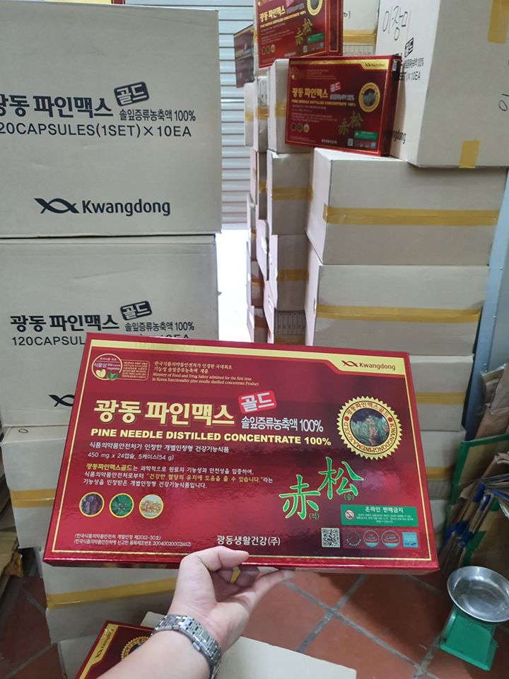 Viên Tinh Dầu Thông Đỏ Kwangdong Hàn Quốc 