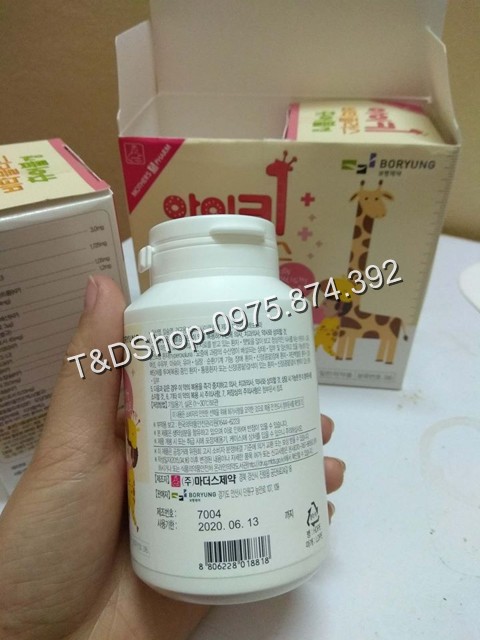 Vitamin thương hiệu Boryung Hàn Quốc (Hàng xách tay)